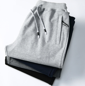 Manufacturer Wholesale High Quality Custom Logo French Terry Cotton Polyester Slim <strong>Fit</strong> Sweat Track Pants <strong>Men</strong> <strong>Skinny</strong> <strong>Joggers</strong> - Product Image 5