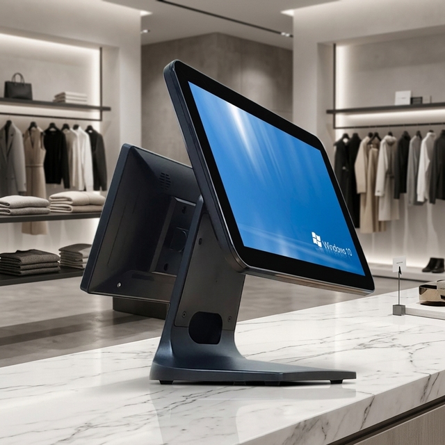 11.6-Inch Touch All-in-one Desktop Computer I3/i5/i7 CPU Windows 10/11 Bluetooth Wi-Fi 6 Black MSR Card Optional Cash