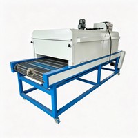 Four de séchage industriel à bande transporteuse en maille, four de cuisson à tunnel électrique, prix compétitif, taille personnalisable disponible, en acier inoxydable