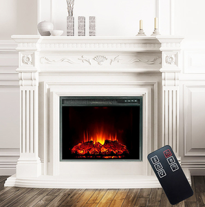 CE Phong Cách Châu Âu Trang Trí Ngọn Lửa Lò Sưởi Điện Với Mantel - Product Image 3