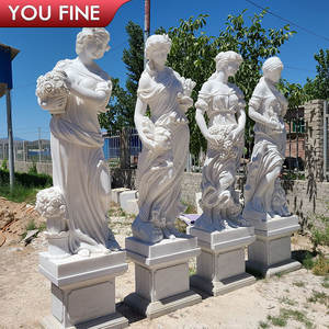 YOUFINE Marmeren Klassieke Vier Seizoenen Godin Beeld voor Tuin Villa Europese Stijl Decoratie - Product Image 5