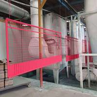 Barrière de sécurité pour fosses de fondation, protection temporaire des bords de chantier, garde-corps