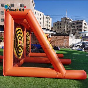 Jeu gonflable de simulation de lancer de hache de jeux de carnaval de hache d'enfants d'intérieur pour des locations de partie - Product Image 6