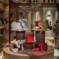 Vente en gros de cartons en carton de luxe de couleur personnalisée imprimés emballages pour bijoux et cosmétiques emballage cadeau de fleurs
