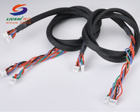 Kabel Rakitan Profesional 2.54mm 2/3/4/5/6 Pin Konektor Betina ECU SH JST ZH PH XH Kabel Khusus