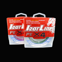 Ligne de pêche tressée PE 4X haute résistance, durable, 4 brins