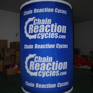 Barril/Lata Inflable Gigante Personalizado KeepFuns - Cubo Inflable Promocional con Marca para Marketing de Minoristas/Eventos - Product Image 1