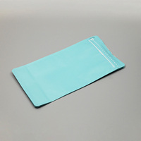 Bolsas de Café Ecológicas con Fondo Plano, Bolsa de Café con Válvula y Cierre, Bolsa de Café de Grado Alimenticio para Exteriores, Bolsa de Café Azul