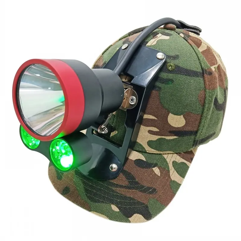 Factory Wholesale Super Bright Rechargeable Waterproof LED Coon Hunting Lights Headlamp Head Torch for Camping