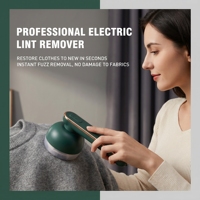 Rasoir anti-bouloches portable rechargeable USB Type-C à 6 lames en tissu pour vêtements et pulls
