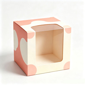 Boîte d'emballage en carton imprimée OEM avec fenêtre transparente, boîte en papier personnalisée avec logo pour jouets - Product Image 6