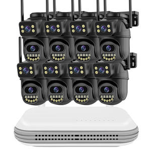 Système de vidéosurveillance sans fil ONVI 8CH H.265 9MP avec audio bidirectionnel, PTZ, WIFI, IP, sécurité, zoom 8X, vision nocturne pour la sécurité à domicile - Product Image 1