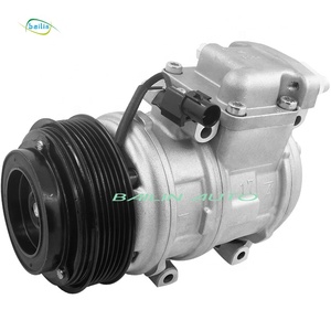 Compresor de Aire Acondicionado para Automóvil para SsangYong <span class=keywords><strong>RODIUS</strong></span> 2.7 Xdi REXTON 2.7 Xdi 2004 2005 <span class=keywords><strong>2006</strong></span> 2007 6652300011 6652300211 180500390A - Product Image 1