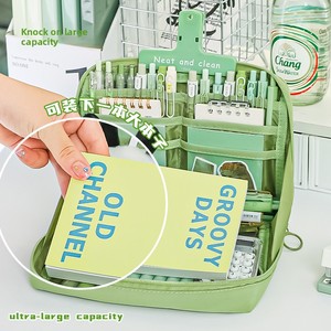 Astuccio in Tessuto a 12 Scomparti ad Alta Capacità, Elegante e Resistente <span class=keywords><strong>per</strong></span> Scuola e Ufficio, <span class=keywords><strong>per</strong></span> Ragazze e Ragazzi, Perfetto <span class=keywords><strong>per</strong></span> Instagram - Product Image 3