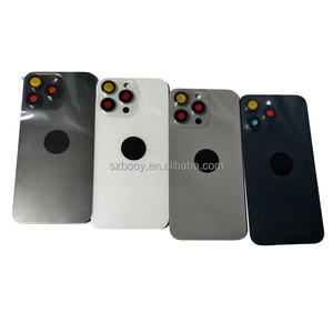 Vetro posteriore con struttura in metallo magnete e lenti a camma per <span class=keywords><strong>iPhone</strong></span> 15Pro 15 Pro max <span class=keywords><strong>Cover</strong></span> batteria vetro posteriore - Product Image 1