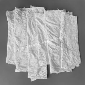 Trapos de Algodón Blanco Ideales para Limpiar Equipos Mecánicos, Absorción de Aceite, Trapos de Algodón Blanco de 50 lb - Product Image 1