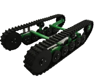 Utv SUV vehículo robot móvil tren de aterrizaje sistema de pistas de goma para <span class=keywords><strong>plataforma</strong></span> de conversión de nieve con rueda motriz - Product Image 4