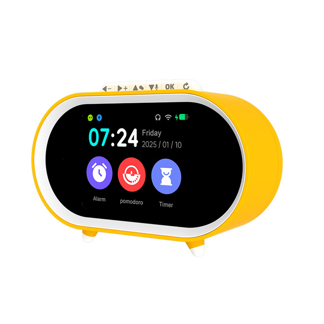 N5 Smart AI Large Model Voice Management Alarm Clock Pomodoro Alarm Clock Music Playback Weather Forecast Children Office Clock