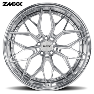 Jante chromée personnalisée 2 pièces 5x114.3 5x120 5x130 pour Mercedes BMW <span class=keywords><strong>corvette</strong></span> C8 18 19 20 21 22 24 26 28 pouces - Product Image 2