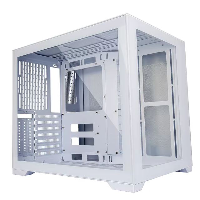 ALSEYE New Design Computer Case Cube-W White Color PC Case With Glass Window