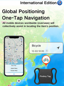 Localizador Lulin Finder, Rastreador Inteligente para Perros, AirTag, Rastreador <span class=keywords><strong>de</strong></span> Llaves, Gatos, Carteras, Certificado, Antipérdida, GPS para Mascotas, Compatible con <span class=keywords><strong>Apple</strong></span> y Android - Product Image 4