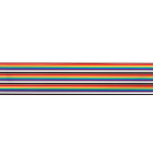 Rainbow Idc Flat <b>Data</b> <b>Cable</b> Flexible 16pin 1.27 2.54 Idc <b>Cable</b> Assembly - Product Image 3