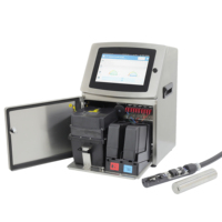 Máquina de Codificación CIJ Industrial de Alta Velocidad 390m/min IPS-C550 IP65 con Soporte de Acero Inoxidable para Número de Serie Dinámico en Cartón y Plástico