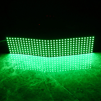 Matrice de points lumineux LED RVB programmable flexible 8x32 16x16 256 pièces 5v Sk6812 WS2812B sur circuit imprimé noir