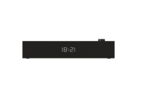 Barre de son stéréo à écran Led Haut-parleur de téléphone portable avec support de téléphone Haut-parleur de bureau USB Plug and Play
