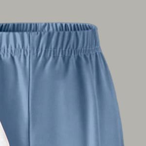 Nuova Collezione: <span class=keywords><strong>Felpa</strong></span> <span class=keywords><strong>Bianca</strong></span> con Stampa di Lettere e Pantaloni Cargo Blu per Ragazze Adolescenti, Ideali per Uscite Quotidiane - Product Image 3