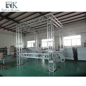 โครงถักเหล็กแบบโบลท์สำหรับงานหนัก โครงถักสี่เหลี่ยมสำหรับจัดแสดงสินค้า โครงถักแบบถอดประกอบได้ ลดราคา - Product Image 6