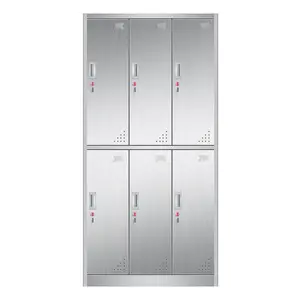 15 deur locker kast Suppliers-Fabriek Rvs Locker Kantoor Personeel Locker Opbergkast Decoratieve Multi Deur Kasten