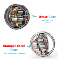 Roulement à rouleaux sphériques à double rangée robuste 22214CA/C3 22215MB/W33 22216CCK 22217E/C3