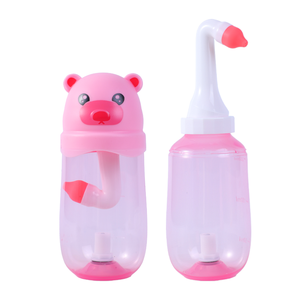 Irrigador Nasal Infantil <span class=keywords><strong>con</strong></span> Diseño de Conejo de Dibujos Animados en <span class=keywords><strong>Color</strong></span> Macaron, Botella de Limpieza Nasal para Niños <span class=keywords><strong>con</strong></span> <span class=keywords><strong>Flujo</strong></span> Suave - Product Image 4