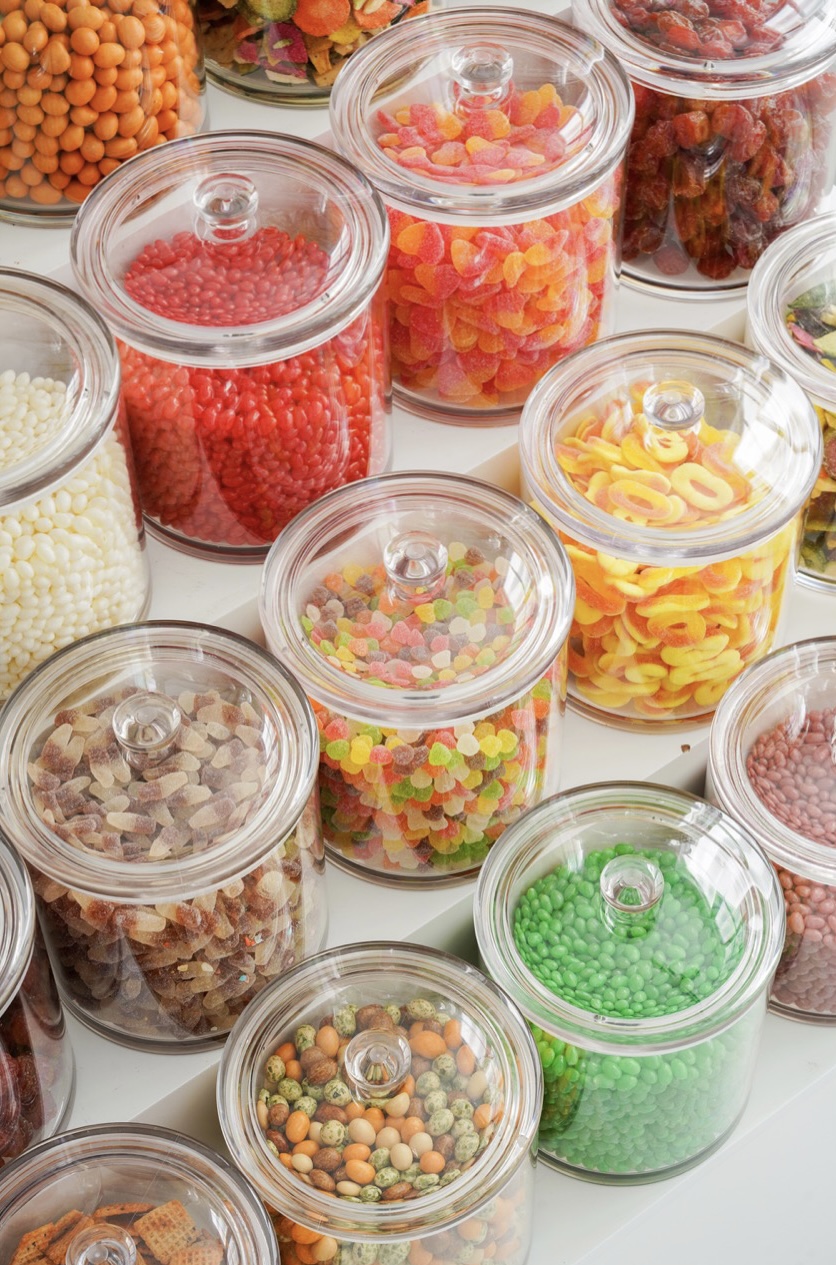 ECOBOX Cereal Food Container Candy Nuts Box Scoop Bin Storage Bins Candy Storage Container Bulk Food Bin For Sale