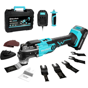Kit d'outils oscillants multifonctions sans fil 20 V avec 6 vitesses variables, 3 °   Angle d'oscillation pour la découpe, le raclage et le ponçage - Product Image 1