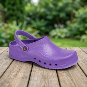 DIAN-Zapatos Ultraligeros Transpirables de Marca Española, Zuecos Sanitarios sin Látex, Estándar CE, Color Violeta - Product Image 3