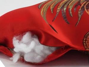 Vải thủ công vật nuôi tang lễ Cung cấp Quan Tài phụ kiện trừ tà warding-off ác quyến rũ thờ phượng mặt hàng tựa đầu footrests - Product Image 4