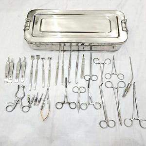 Instrumental Quirúrgico para Fístula Arteriovenosa, Juego de 30 Piezas, Acero Inoxidable Alemán, Reutilizable, Autoclavable, con Certificación CE e ISO - Product Image 1