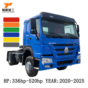 Camion tracteur HOWO 4x2 351HP Weichai WD615 Euro 2, tracteur routier économique pour semi-remorque légère - Product Image 1