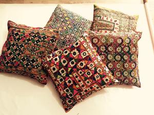 Vintage-Inspired Perfect Handmade Covers Cushion Pillows Hand Patchwork Cotton <b>Floor</b> Pillow for Wholesale Price - Product Image 2