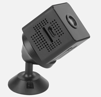 Caméra de sécurité sans fil miniature WiFi 2,4G 1080P, caméra de sécurité domestique, vision nocturne