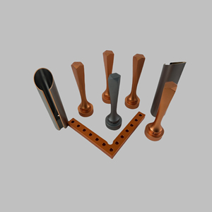 JINDEE High Precision Custom Die Casting Aluminum Anodized Handle CNC Machining Services For Bicycle Motorcycle