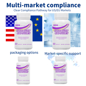 Cápsulas de Colágeno Veganas OEM 100% a Base de Plantas, Cumplen con la Normativa de la UE, Marca Vegana, Etiquetas Personalizadas Multilingües - Product Image 3