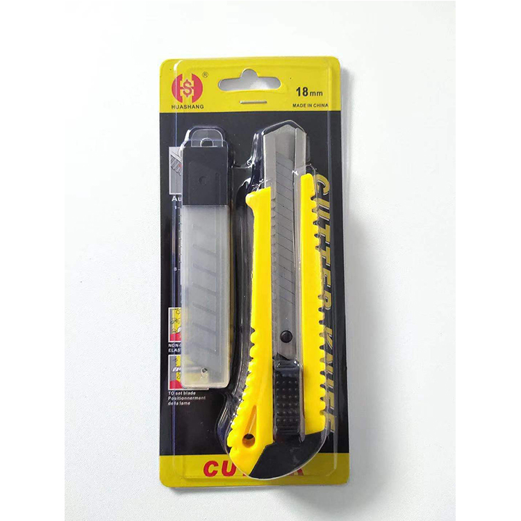 18mm plastic knife handle premium utility knife