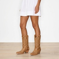Bottes de cow-boy et de cow-girl traditionnelles brodées sur mesure CHENO pour femmes, style western, pour festival de musique, marque rétro