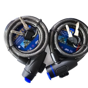Antivol de vélo antichoc, antivol à anneau élastique <span class=keywords><strong>pour</strong></span> éviter les rayures sur les cadres de vélo - Product Image 3