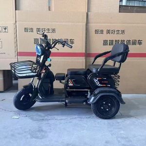 ราคาโรงงาน ขายดี รถสามล้อไฟฟ้าสำหรับผู้ใหญ่ 48V 500W ดีไซน์เปิดโล่ง พร้อมจอ LCD รองรับผู้โดยสาร 2 คน ระยะทาง 90 กม. สำหรับขาย - Product Image 6