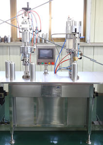 QGBES QGB2Y de auto-<span class=keywords><strong>defensa</strong></span> de pimienta de la policía de BOV bolsa de válvula de aerosol puede máquina de llenado - Product Image 2