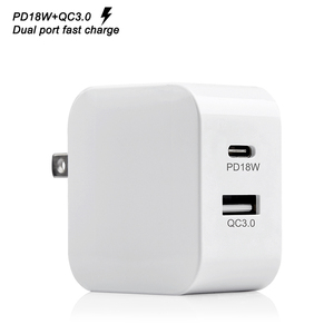 <span class=keywords><strong>Essager</strong></span> — chargeur mural USB 2022 rapide, 18w, port <span class=keywords><strong>Type</strong></span> <span class=keywords><strong>C</strong></span>, pour Phone - Product Image 1